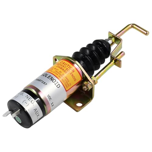 Xianhaoparts 366-07197 SA-3405-T 12 V Kraftstoffabschalt-Magnetspule 36607197, kompatibel mit Deutz Motor F3L1011 F3M1011, kompatibel mit Lister Petter Engine LPW LPWS LPWT kompatibel mit Bobcat-Motor Xianhaoparts 366-07197 SA-3405-T 12 V Kraftstoffabschalt-Magnetspule 36607197, kompatibel mit Deutz Motor F3L1011 F3M1011, kompatibel mit Lister Petter Engine LPW LPWS LPWT kompatibel mit Bobcat-Motor von Xianhaoparts