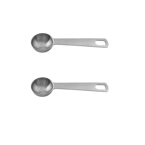 2 Stück Edelstahl Kaffeelöffel Portionierer 10 ml Messlöffel mit Langem Griff Kaffeedosierlöffel Kleiner Metalllöffel zum Abmessen von Kaffee Satz Gewürze Bohnen 2 Stück Edelstahl Kaffeelöffel Portionierer 10 ml Messlöffel mit Langem Griff Kaffeedosierlöffel Kleiner Metalllöffel zum Abmessen von Kaffee Satz Gewürze Bohnen von Xianjuun