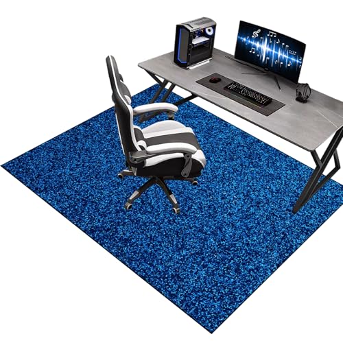 Bodenschutzmatte Bürostuhl für Hartböden, 150 x 180 cm Gaming Stuhlmatten für Teppichböden, Bodenmatte für Rollstühle, Unterlage Schreibtischstuhl für Laminat, Mehrzweck-Stuhlteppich für zu Hause von Xiao Ren