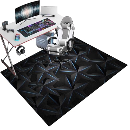 Bodenschutzmatte für Hartboden | Schreibtischstuhl Unterlage | Gaming Teppich Stuhlunterlage | Bürostuhl Unterlage | Mehrzweck-Stuhlteppich für zu Hause | Bodenmatte für Rollstühle 180 x 230 cm von Xiao Ren