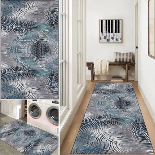 Xiao Ren Teppich Läufer 80x400cmKüchenteppich Waschbar rutschfest, Flur Modern,Entryway Runner Teppich,Küchenläufer Matte Fußmatte Lang,- rutschfest Flur Xiao Ren Teppich Läufer 80x400cmKüchenteppich Waschbar rutschfest, Flur Modern,Entryway Runner Teppich,Küchenläufer Matte Fußmatte Lang,- rutschfest Flur von Xiao Ren