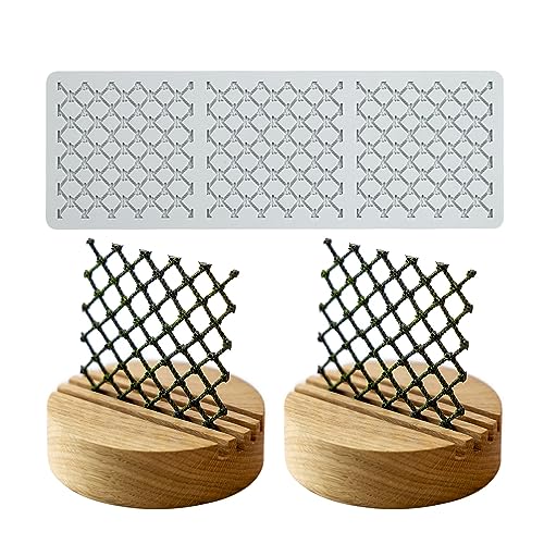 Kuchen Spitze Form, Silikon Spitze Fondant Formen, Zucker Handwerk Impression Form Essbare Kuchen Molecular Cuisine Dekoration, 3 Löcher Square Fishing Net Kuchen Spitze Form, Silikon Spitze Fondant Formen, Zucker Handwerk Impression Form Essbare Kuchen Molecular Cuisine Dekoration, 3 Löcher Square Fishing Net von XiaoShenLu