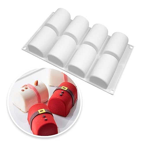 Silikon Französisch Mousse Kuchen Form 3D Backware DIY Schokolade Seife Kerze Form,8 Löcher kurze Ellipse Silikon Französisch Mousse Kuchen Form 3D Backware DIY Schokolade Seife Kerze Form,8 Löcher kurze Ellipse von XiaoShenLu