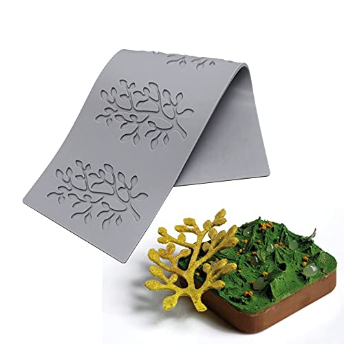 Silikon-Spitzenmatte, Sugar Craft Impression Mould Essbarer Kuchen dekorieren, 4 Löcher kleine Korallen Silikon-Spitzenmatte, Sugar Craft Impression Mould Essbarer Kuchen dekorieren, 4 Löcher kleine Korallen von XiaoShenLu