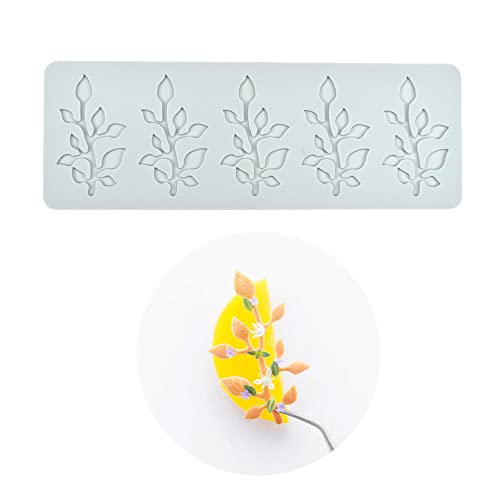 Silikon-Fondant-Spitzenmatte, Zuckerhandwerk-Abdruckform, essbarer Kuchen, molekulare Küche, Dekoration, 5 Löcher Blatt Silikon-Fondant-Spitzenmatte, Zuckerhandwerk-Abdruckform, essbarer Kuchen, molekulare Küche, Dekoration, 5 Löcher Blatt von XiaoShenLu