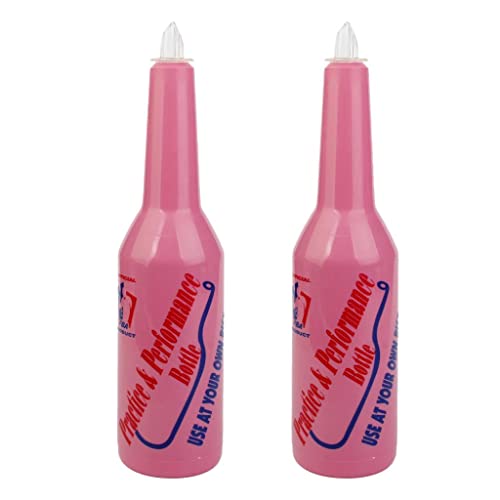 2er-Pack rosa Kunststoff-Übungsfläschchen, Barkeeper, Cocktail-Shaker-Set – attraktiv und praktisch, cool zum Lernen von Flair Moves – ideal für Bar Pub Performance 2er-Pack rosa Kunststoff-Übungsfläschchen, Barkeeper, Cocktail-Shaker-Set – attraktiv und praktisch, cool zum Lernen von Flair Moves – ideal für Bar Pub Performance von Xiaojikuaipao