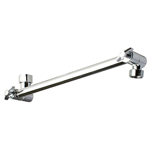 Verstellbare Duscharm-Verlängerung, Regenduschkopf-Verlängerung – langlebiger Duschkopfarm aus Messing für perfekte Regendusche, ideal für Wandmontage, 27 cm Länge Verstellbare Duscharm-Verlängerung, Regenduschkopf-Verlängerung – langlebiger Duschkopfarm aus Messing für perfekte Regendusche, ideal für Wandmontage, 27 cm Länge von Xiaojikuaipao