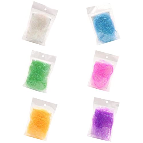 Xiaojikuaipao 6 Beutel Lametta Shred für Boxen, Körbe, Füllbeutel, Füllmaterial Xiaojikuaipao 6 Beutel Lametta Shred für Boxen, Körbe, Füllbeutel, Füllmaterial von Xiaojikuaipao
