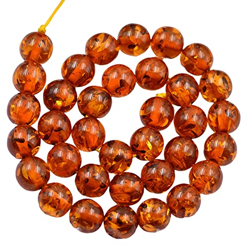 Xiaojikuaipao AAA 12 mm braune Bernstein-Abstandshalter für Schmuckherstellung, Bastelarbeiten, 38,1 cm Strang, natürliches Harzmaterial Xiaojikuaipao AAA 12 mm braune Bernstein-Abstandshalter für Schmuckherstellung, Bastelarbeiten, 38,1 cm Strang, natürliches Harzmaterial von Xiaojikuaipao