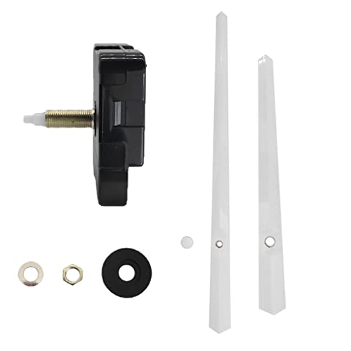 Xiaojikuaipao DIY 28 mm Schaft Wanduhr Uhrwerk Kit mit großen weißen Zeigern – ideal für Kreuzstich, Basteluhr und DIY Wanduhr – geeignet für Heimhandwerker Enthusiasten Xiaojikuaipao DIY 28 mm Schaft Wanduhr Uhrwerk Kit mit großen weißen Zeigern – ideal für Kreuzstich, Basteluhr und DIY Wanduhr – geeignet für Heimhandwerker Enthusiasten von Xiaojikuaipao
