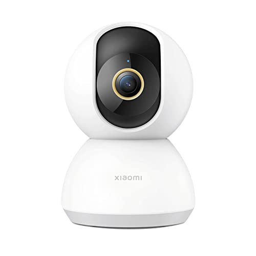 Xiaomi Mi Smart Camera 2K C300 WLAN Linse 6P, F1.4 Überwachungskamera, Intelligente AI Personenerkennung, Nachtsicht, 128-bit AES Verschlüsselung, 2-Wege Audio, Steuerbar über die Mi Home App, Weiß von Xiaomi