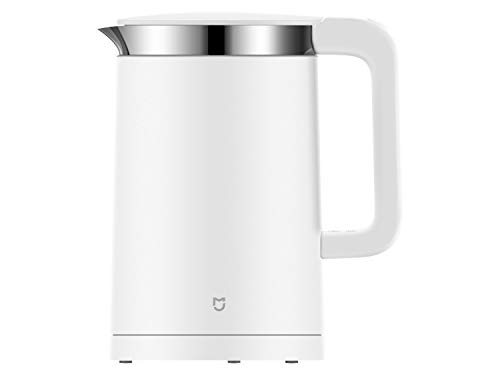 Xiaomi Mi Smart Kettle Wasserkocher mit optinaler iOS/Android App-Steuerung (1,5 Liter, 1.800 Watt, vordefinierte Temperaturprofile, Schnellkoch-/Warmhaltefunktion, Edelstahlinnengehäuse) von Xiaomi