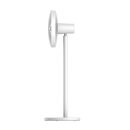 Xiaomi Mi Smart Standing Fan 2 Tisch- & Standventilator mit optionaler iOS/Android Mi Home Appanbindung (15 W sparsamer BLDC Motor, 58 dB, 4 Geschwindigkeitsstufen, Alex & Google Assistant kompatibel) 2 (EU) von Xiaomi