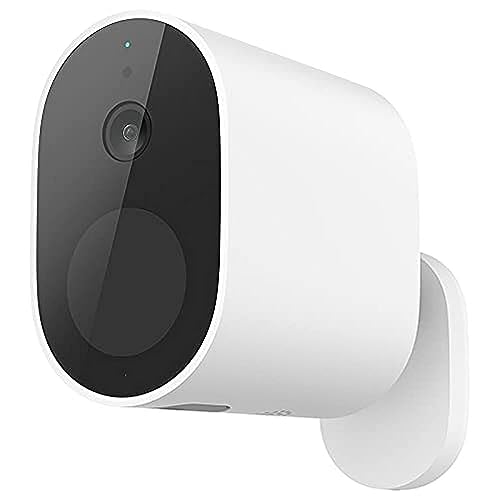 Xiaomi Mi Wireless Outdoor Security Camera 1080p Überwachungskamera-Erweiterung (1920 x 1080, 130° Weitwinkel, IP65, Passiv-Infrarot-Bewegungssensor, Nachtsichtmodus, bis zu 90 Tage Akkulaufzeit), White (Weiß) von Xiaomi