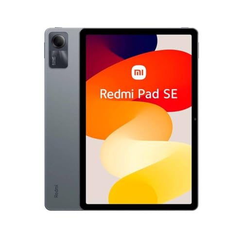 Xiaomi Redmi Pad SE Tablet, 27,9 cm (11 Zoll), FHD+ (Snapdragon 680, 8 GB RAM, 256 GB ROM, WLAN + Bluetooth 5.0, Akku 8000 mAh, Ladegerät Nicht im Lieferumfang enthalten), Grau (E-Version) von XIAOMI