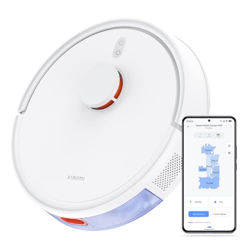 Xiaomi Robot Vacuum S20 Saug- und Wischroboter, Smarter Reinigungsplan mit LDS Lasernavigation, 5000Pa Saugkraft, 3200mAh großer Akku, Für Teppiche Hartböden Tierhaare, App + Google & Alexa - Weiß Xiaomi Robot Vacuum S20 Saug- und Wischroboter, Smarter Reinigungsplan mit LDS Lasernavigation, 5000Pa Saugkraft, 3200mAh großer Akku, Für Teppiche Hartböden Tierhaare, App + Google & Alexa - Weiß von XIAOMI