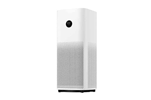 Xiaomi Smart Air Purifier 4 Pro Luftreiniger (beseitigt bis zu 99,97% Tierhaare, Pollen, Staub, Viren & Aerosole: PCADR 500m³/h, FCADR 185m³/h, optimal für 60m², Touch Display, App/Sprachsteuerung) von Xiaomi