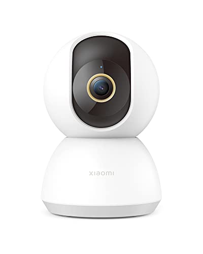 Xiaomi Smart Camera C300,2K WiFi Kamera Indoor,Überwachungskamera Innen 360°Grad Schwenkbare Babyphone mit Kamera,KI-Bewegungserkennung,Vollfarbige Nachtsicht,Zwei-Wege-Audio,Hundekamera mit app von XIAOMI