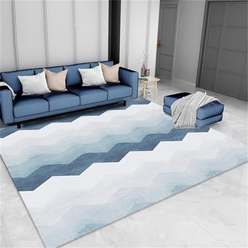 Teppich Schreibtischstuhl Blau Teppich Unter Esstisch 160X230CM The Carpet Teppich 5Ft 3''X7Ft 6.6'' von Xiaosua