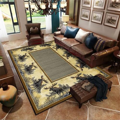 Xiaosua 200x200CM Gelb elegant Bettvorleger Schlafzimmer Grauer rechteckiger Wohnzimmerteppich Teppich Baby schmutzfangmatte Balkon Outdoor tepich in Wohnzimmer von Xiaosua
