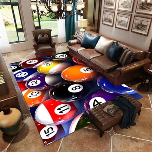 Xiaosua 50x80CM Mehrfarbig Creative Color Matching Teppich Blau Orange Home Decor Küchenteppich Waschbar rutschfest esszimmer mini mädchen von Xiaosua