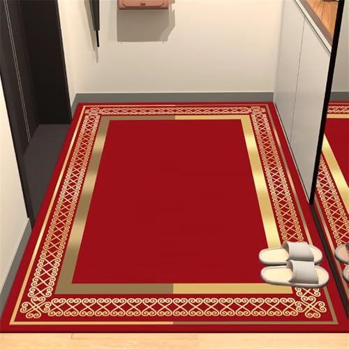 Xiaosua 50x80CM rot Kleiner Teppich Gelber moderner minimalistischer Flurteppich balkonteppich fußmatte schmal angepasst Werden Aussenbereich Xiaosua 50x80CM rot Kleiner Teppich Gelber moderner minimalistischer Flurteppich balkonteppich fußmatte schmal angepasst Werden Aussenbereich von Xiaosua