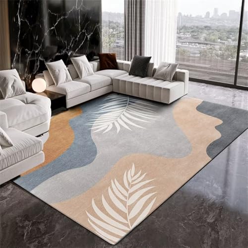 Xiaosua 60x120CM Grau Schreibtisch Teppich Blauer moderner minimalistischer Mini jugendzimmer kuche modern Kurzflor Xiaosua 60x120CM Grau Schreibtisch Teppich Blauer moderner minimalistischer Mini jugendzimmer kuche modern Kurzflor von Xiaosua