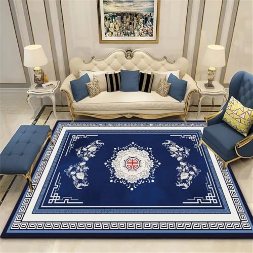 Xiaosua 60x120CM blau rutschfest waschbar Outdoorteppiche Rechteckiger Teppich für das Wohnzimmer Rugs Creative Color Matching XXL fußmatte schmal Xiaosua 60x120CM blau rutschfest waschbar Outdoorteppiche Rechteckiger Teppich für das Wohnzimmer Rugs Creative Color Matching XXL fußmatte schmal von Xiaosua