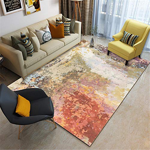 Xiaosua Antihaft-Boden Schlafzimmers Teppichboden Einfache gelbe rote abstrakte Tintenwohnzimmerwolldecke, Spielwolldecke der Kinder verschleißfest leicht zu reinigen Kinderteppich rot 80x160cm Xiaosua Antihaft-Boden Schlafzimmers Teppichboden Einfache gelbe rote abstrakte Tintenwohnzimmerwolldecke, Spielwolldecke der Kinder verschleißfest leicht zu reinigen Kinderteppich rot 80x160cm von Xiaosua