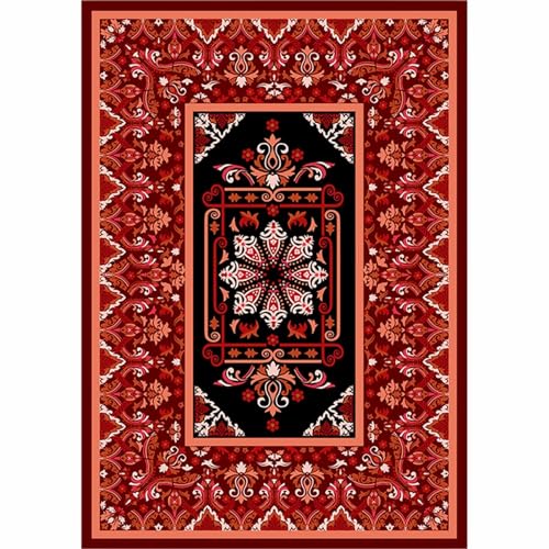 Xiaosua Bürostuhl Teppich Rot Teppich XXL 100X200CM Kinder Teppiche 3Ft 3.4''X6Ft 6.7'' von Xiaosua