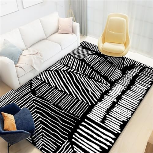Xiaosua Carpet Living Room Grau Teppich Kinderzimmer 200X250CM Teppich Bürostuhl Geeignet von Xiaosua