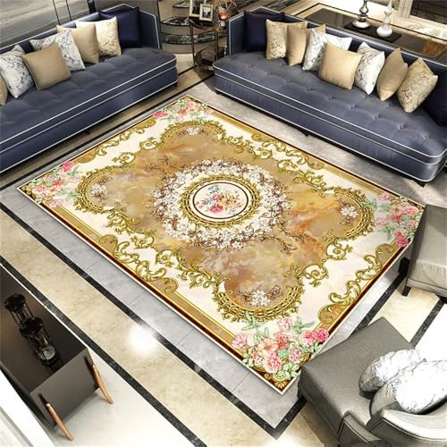 Xiaosua Gaming Teppich180x250CM Rugs for Living Room Teppich Boden Mehrfarbiger rosa Blumenteppich Gelb Tepiche Für Wohnzimmer Modern Schlafzimmer klein Outdoor Xiaosua Gaming Teppich180x250CM Rugs for Living Room Teppich Boden Mehrfarbiger rosa Blumenteppich Gelb Tepiche Für Wohnzimmer Modern Schlafzimmer klein Outdoor von Xiaosua