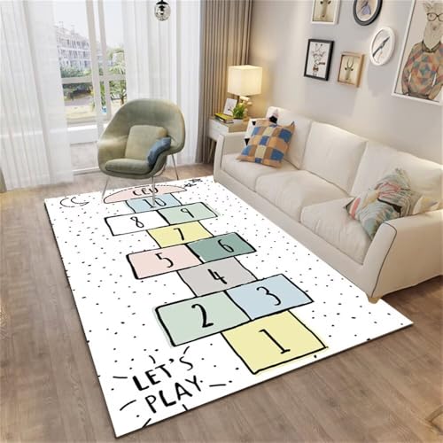 Xiaosua Küche Teppich60x110CM Teppich Unter Esstisch Schlafzimmer groß Blau-gelber waschbarer Grau Kinder teppiche Childrens Rugs for Bedroom Girls bedruckter Xiaosua Küche Teppich60x110CM Teppich Unter Esstisch Schlafzimmer groß Blau-gelber waschbarer Grau Kinder teppiche Childrens Rugs for Bedroom Girls bedruckter von Xiaosua