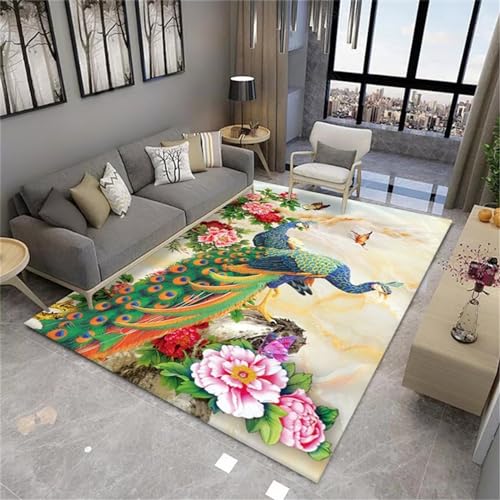 Xiaosua Vorraum Teppich Teppich Vorzimmer 180X250CM Bürostuhl Teppich Grün von Xiaosua