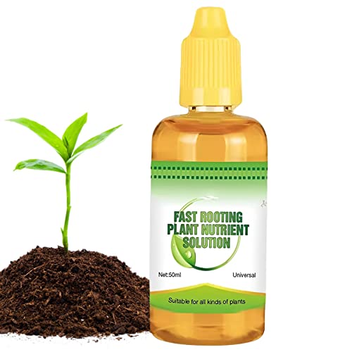 3Stück Fast Rooting Plant Nutrient Solution, 50ml Root Stimulator for Plants, Plant Growth Enhancer Supplement, Concentrated Magic Solution for Rooting, für Melonen, Blumen, Sukkulenten, Pflanzen usw. von Xiaoxin