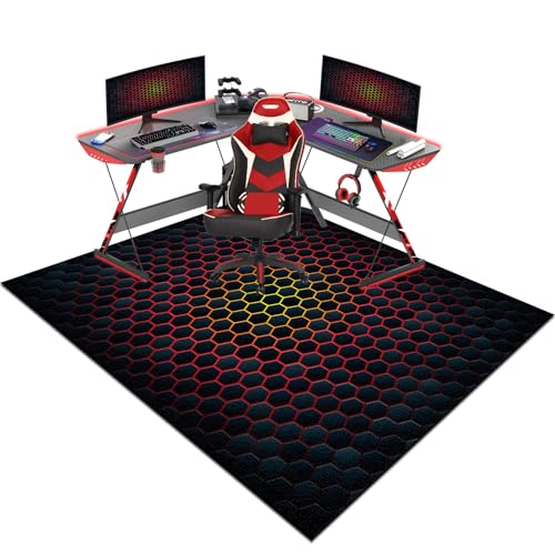 Bürostuhl Bodenschutzmatte für Teppichböden Rechteckig Bürostuhlmatte Schreibtischstuhl Unterlage in verschiedenen Größen erhältlich Gaming Bodenschutzmatte Rutschfest Stuhlmatten 120 x 140 cm Bürostuhl Bodenschutzmatte für Teppichböden Rechteckig Bürostuhlmatte Schreibtischstuhl Unterlage in verschiedenen Größen erhältlich Gaming Bodenschutzmatte Rutschfest Stuhlmatten 120 x 140 cm von Xiaputcr