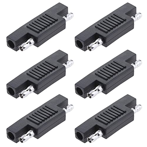 Xiatiaosann 6 Stück SAE-Polaritäts-Umkehradapter-Steckverbinder schnellen Trennen des SAE Stecker für Sonnenkollektor, Motorrad, Auto Xiatiaosann 6 Stück SAE-Polaritäts-Umkehradapter-Steckverbinder schnellen Trennen des SAE Stecker für Sonnenkollektor, Motorrad, Auto von Xiatiaosann