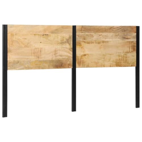 Xichuzi Kopfteil 180 cm Massivholz Mango und Eisen, Bettkopfteil, Kopfteil Bezug, Bett Rückwand, Bettrückwand, Kopfteilbezüge, Kopfteilabdeckung - 4017555 Xichuzi Kopfteil 180 cm Massivholz Mango und Eisen, Bettkopfteil, Kopfteil Bezug, Bett Rückwand, Bettrückwand, Kopfteilbezüge, Kopfteilabdeckung - 4017555 von Snsowed