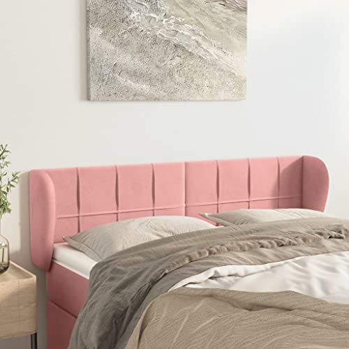 Xichuzi Kopfteil mit Ohren Rosa 147x23x78/88 cm Samt, Bettkopfteil, Kopfteil Bezug, Bett Rückwand, Bettrückwand, Kopfteilbezüge, Kopfteilabdeckung - 3117197 Xichuzi Kopfteil mit Ohren Rosa 147x23x78/88 cm Samt, Bettkopfteil, Kopfteil Bezug, Bett Rückwand, Bettrückwand, Kopfteilbezüge, Kopfteilabdeckung - 3117197 von Snsowed