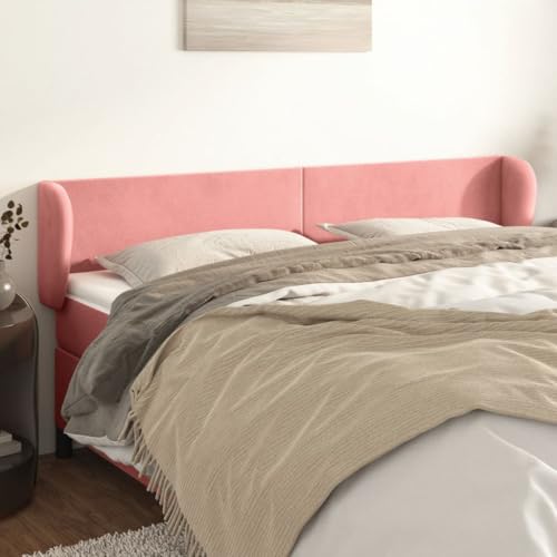 Xichuzi Kopfteil mit Ohren Rosa 163x23x78/88 cm Samt, Bettkopfteil, Kopfteil Bezug, Bett Rückwand, Bettrückwand, Kopfteilbezüge, Kopfteilabdeckung - 3116923 Xichuzi Kopfteil mit Ohren Rosa 163x23x78/88 cm Samt, Bettkopfteil, Kopfteil Bezug, Bett Rückwand, Bettrückwand, Kopfteilbezüge, Kopfteilabdeckung - 3116923 von Snsowed