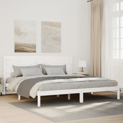 Xichuzi Massivholzbett Extra Lang ohne Matratze Weiß 140x220 cm, Bett, Bettgestell, Jugendbett, Schlafzimmer Bett, Bed Frame - 3309286 Xichuzi Massivholzbett Extra Lang ohne Matratze Weiß 140x220 cm, Bett, Bettgestell, Jugendbett, Schlafzimmer Bett, Bed Frame - 3309286 von Xichuzi