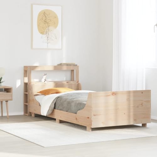 Xichuzi Massivholzbett ohne Matratze 90x200 Kiefernholz, Bettgestell, Bett, Schlafbett, Bed Frame, Schlafzimmer Bett - 3306468 Xichuzi Massivholzbett ohne Matratze 90x200 Kiefernholz, Bettgestell, Bett, Schlafbett, Bed Frame, Schlafzimmer Bett - 3306468 von Xichuzi