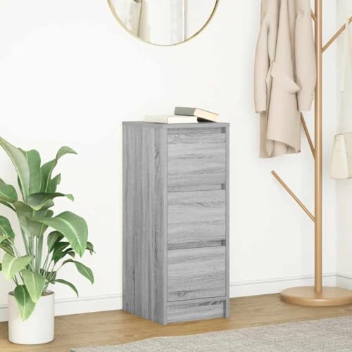 Xichuzi Sideboard Grau Sonoma 29,5x34x76 cm Holzwerkstoff, Kommode Schlafzimmer, Kommoden & Sideboards, Wohnzimmerschrank, Flur Kommode, Zimmer Möbel - 861639 Xichuzi Sideboard Grau Sonoma 29,5x34x76 cm Holzwerkstoff, Kommode Schlafzimmer, Kommoden & Sideboards, Wohnzimmerschrank, Flur Kommode, Zimmer Möbel - 861639 von Xichuzi