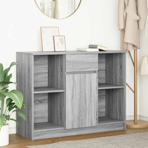 Xichuzi Sideboard mit Schublade Grau Sonoma 101x35x76 cm Holzwerkstoff, Kommode Schlafzimmer, Kommoden & Sideboards, Wohnzimmerschrank, Flur Kommode, Zimmer Möbel - 861567 Xichuzi Sideboard mit Schublade Grau Sonoma 101x35x76 cm Holzwerkstoff, Kommode Schlafzimmer, Kommoden & Sideboards, Wohnzimmerschrank, Flur Kommode, Zimmer Möbel - 861567 von Xichuzi