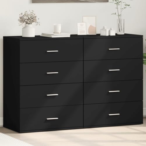 Xichuzi Sideboards 2 STK. Schwarz 60x39x80 cm Holzwerkstoff, Schlafzimmer Kommode, Komodenschrank, Küchenschrank, Commode, Flurkommode, Schlafzimmerkommode, Schrank - 3276624 Xichuzi Sideboards 2 STK. Schwarz 60x39x80 cm Holzwerkstoff, Schlafzimmer Kommode, Komodenschrank, Küchenschrank, Commode, Flurkommode, Schlafzimmerkommode, Schrank - 3276624 von Snsowed