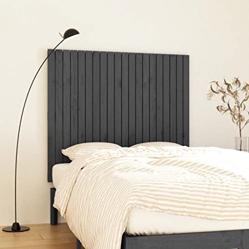 Xichuzi Wand-Kopfteil Grau 127,5x3x110 cm Massivholz Kiefer, Bettkopfteil, Kopfteil Bezug, Bett Rückwand, Bettrückwand, Kopfteilbezüge, Kopfteilabdeckung - 824940 Xichuzi Wand-Kopfteil Grau 127,5x3x110 cm Massivholz Kiefer, Bettkopfteil, Kopfteil Bezug, Bett Rückwand, Bettrückwand, Kopfteilbezüge, Kopfteilabdeckung - 824940 von Snsowed