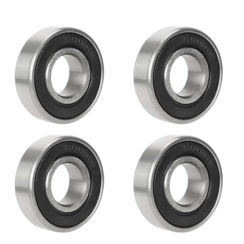 4 Stück 6001-2RS Kugellager 12x28x8mm, Kompatibel mit Ninebot Max G30 G30D M365 Ninebot Scooter 4 Stück 6001-2RS Kugellager 12x28x8mm, Kompatibel mit Ninebot Max G30 G30D M365 Ninebot Scooter von Xiciki