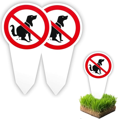 Xiciki 2 Stück kein hundeklo schild steckschild 30 x 15 cm, Beidseitig Bedruckt, schild hunde kacken verboten, Wetterfest mit Erdspieß, schild kein hundeklo, hunde schild Xiciki 2 Stück kein hundeklo schild steckschild 30 x 15 cm, Beidseitig Bedruckt, schild hunde kacken verboten, Wetterfest mit Erdspieß, schild kein hundeklo, hunde schild von Xiciki