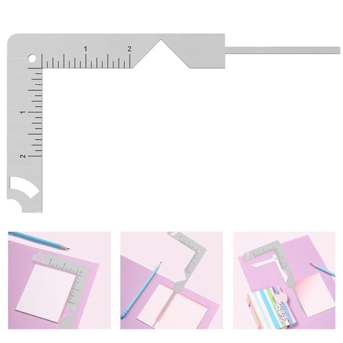 Xiciki Bucheinband-Anleitung, 5-in-1 Buchbinder-Werkzeug aus Eisen, Metall, zum Herstellen von Buchumschlägen aus Spanplatte, Scrapbooking-Werkzeuge, Kunsthandwerk, Scrapbook-Abdeckung von Xiciki