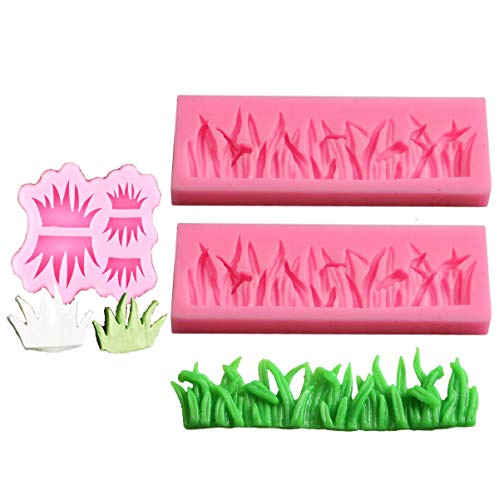 Xidmold 3 Stück Rasen Gras Wiese Weide Silikonform 3D Backform Silikon Fondant Kuchen Formen Silikonformen Seifenform Tortendeko Torten Rand Backformen Dekorieren Form Sugarcraft Moulds Randdeko Xidmold 3 Stück Rasen Gras Wiese Weide Silikonform 3D Backform Silikon Fondant Kuchen Formen Silikonformen Seifenform Tortendeko Torten Rand Backformen Dekorieren Form Sugarcraft Moulds Randdeko von Xidmold